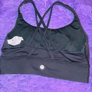 Lululemon 8 Graphite Gray Energy Bra Activewear